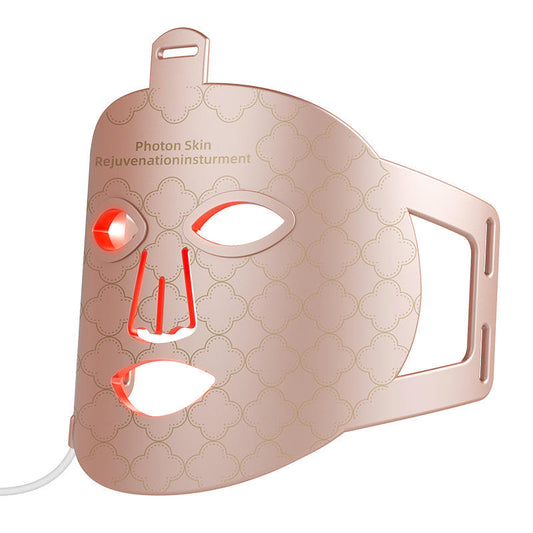 8 Colors Skin Care Face Masking Beauty Led Silicone Mask Infrared Red Light Therapy Led Face Mask