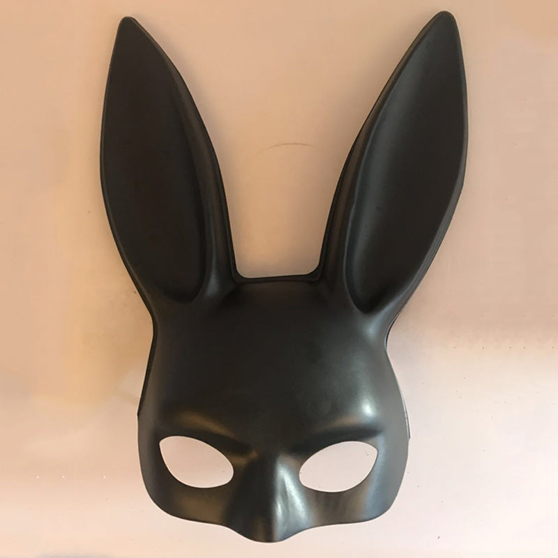 1Pc Halloween Laides Bunny Mask Party Bar Nightclub Costume Rabbit Ears Mask Festival Party Hairband Costume